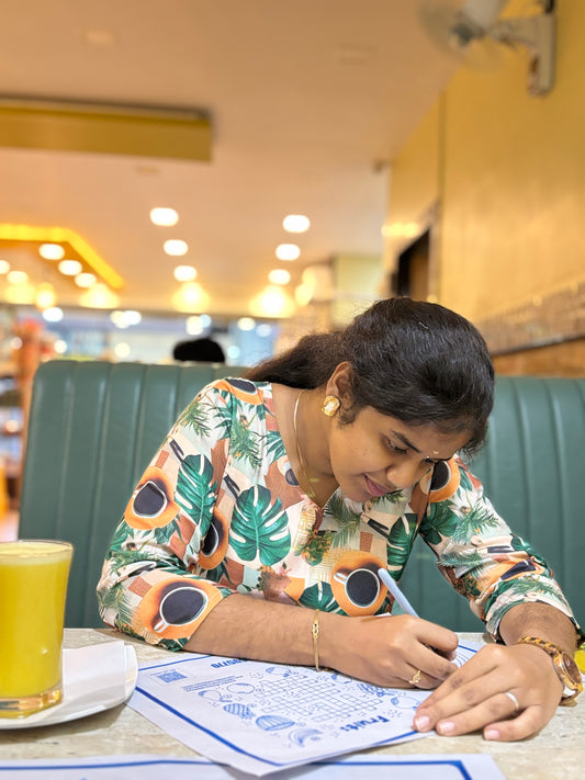 CDS001 β TropiCafe Cambric Cotton Short Top