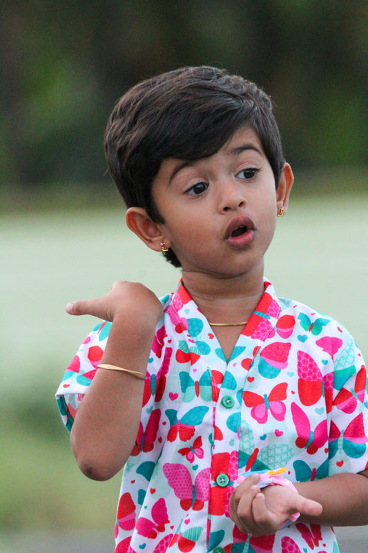 CDK002 – Butterfly Print Kids Co-Ord Set