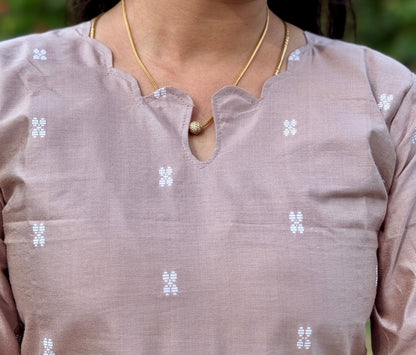 CD2P08 – Blush Mist Raw Silk Set