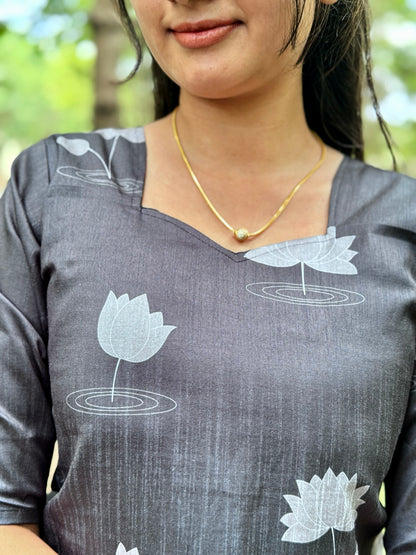 CD2P02 – Semi Banarasi Silk Set