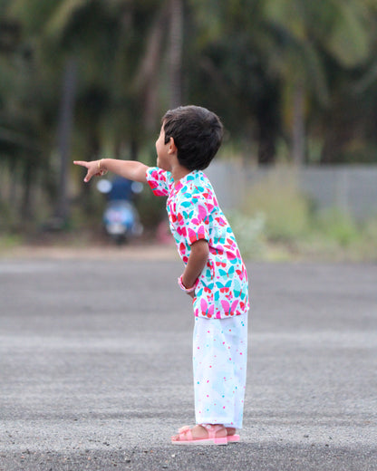 CDK002 – Butterfly Print Kids Co-Ord Set